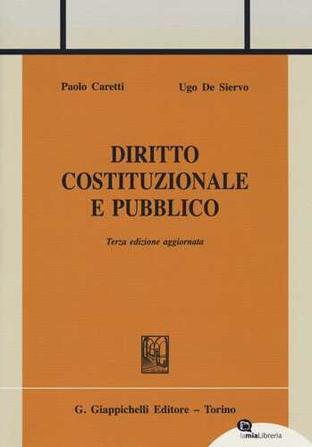 Diritto costituzionale e pubblico
