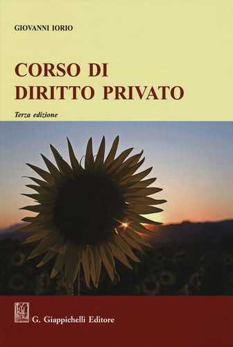Corso di diritto privato — Giovanni Iorio