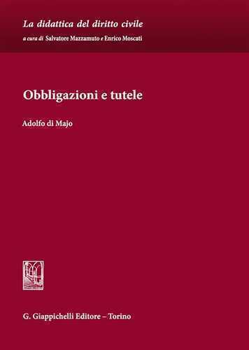 Obbligazioni e tutele — Adolfo Di Majo