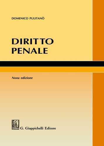 Diritto penale — Domenico Pulitanò