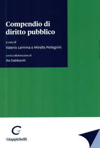 Compendio di diritto pubblico — Valerio Lemma