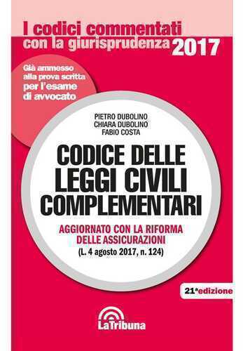 Codice delle leggi civili complementari — Pietro Dubolino