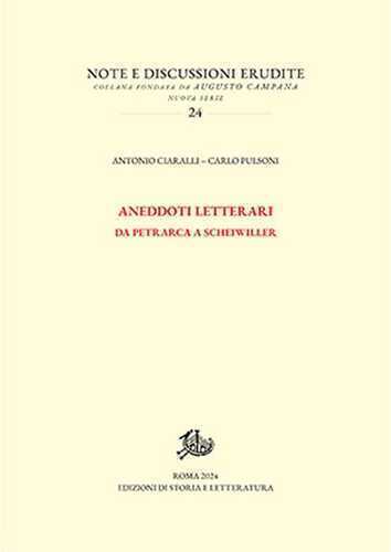 Aneddoti letterari. Da Petrarca a Scheiwiller