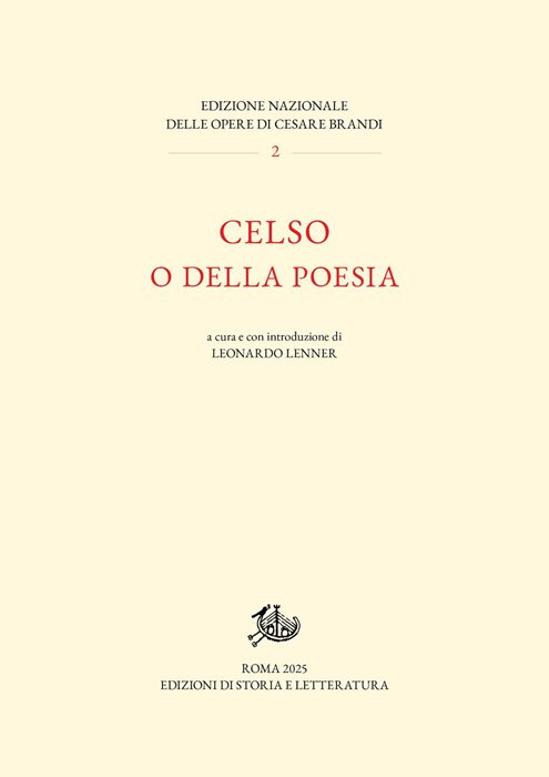 Celso o della poesia