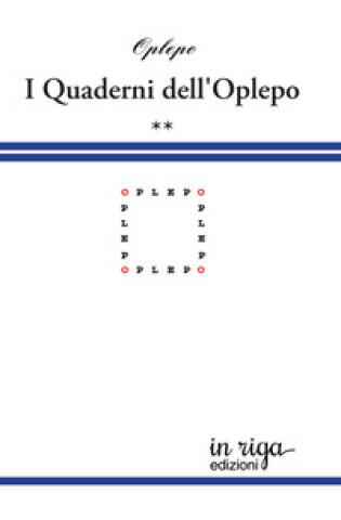 quaderni dell'Oplepo