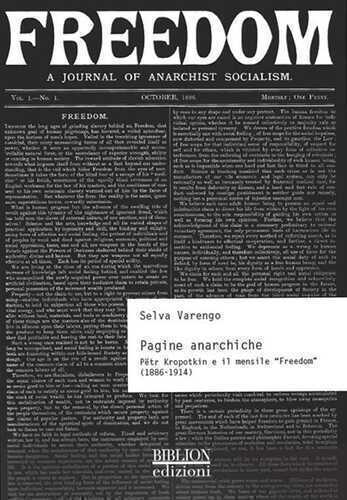 Pagine anarchiche. Petr Kropotkin e il mensile «Freedom» (1886-1914)