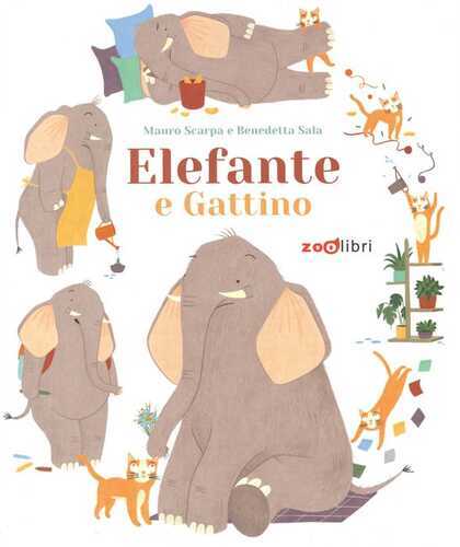Elefante e gattino. Ediz. a colori
