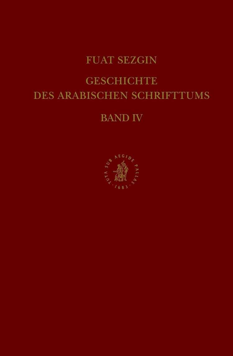 Geschichte Des Arabischen Schrifttums Band IV