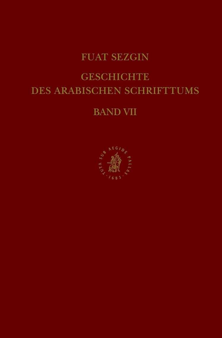 Geschichte Des Arabischen Schrifttums Band VII