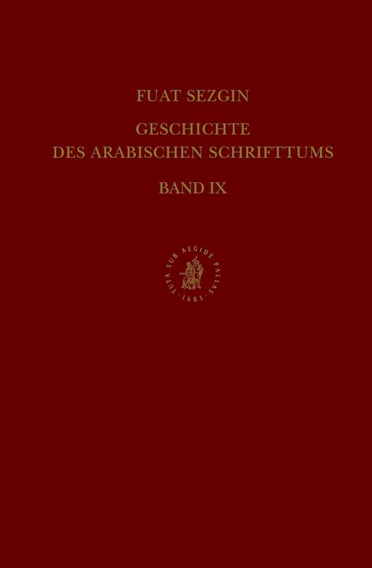 Geschichte Des Arabischen Schrifttums Band IX