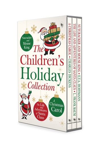 Childrens Holiday Collection Boxed Set - Books Included: Charles Dickens' A Christmas Carol / L. Frank Baum's The Life And Adventures of Santa Claus/