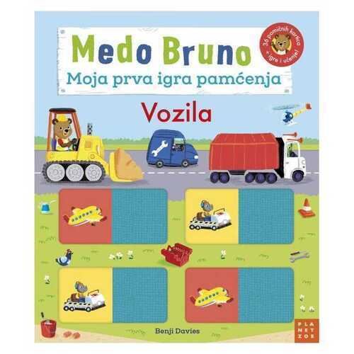Medo Bruno: Moja prva igra pamćenja VOZILA