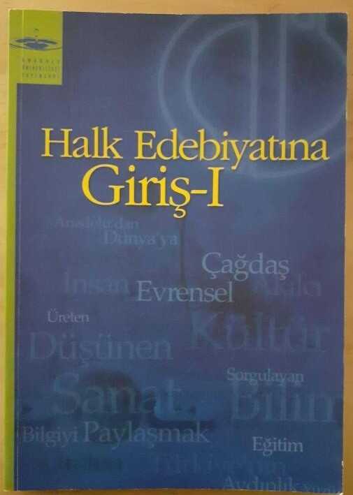 Halk Edebiyatına Giriş - 1