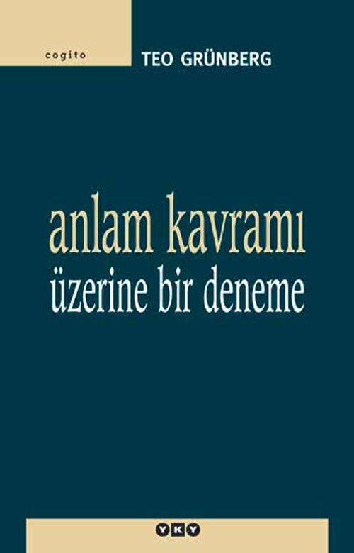Anlam Kavramı Üzerine Bir Deneme