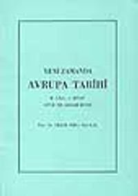 Yeni Zamanda Avrupa Tarihi (2.cilt, 1.kitap)