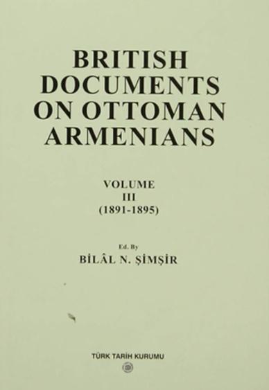 British Documents On Ottoman Armenians