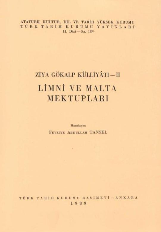 Limni ve Malta Mektupları