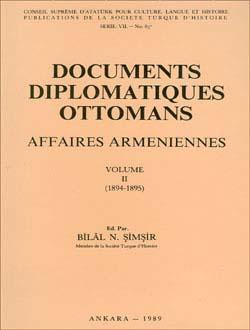 Documents Diplomatiques Ottomans Affaires Armeniennes - Vol. II