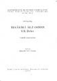 Tevarih-i Al-i Osman 7. Defter