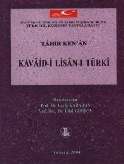 Kavaidi Lisan-ı Türki