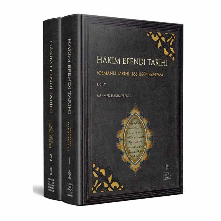 Hâkim Efendi Tarihi (2 Cilt Takım)