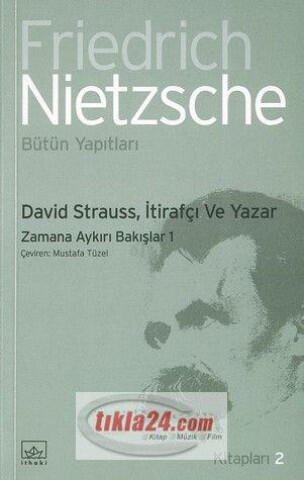 David Strauss, İtirafçı ve Yazar