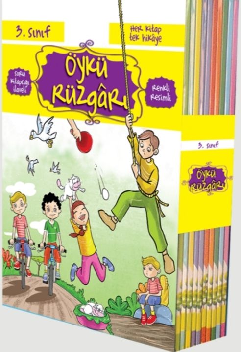 3. Sınıf Öykü Rüzgarı - 10 Kitap
