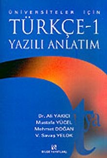 Türkçe 1 Yazılı Anlatım