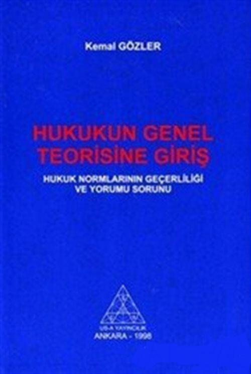 Hukukun Genel Teorisine Giriş