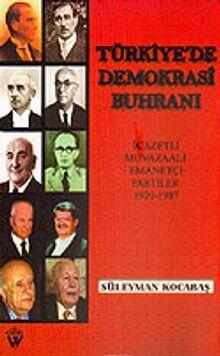 Türkiye'de Demokrasi Buhranı