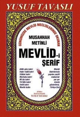 Musahhah Metinli Mevlid-i Şerif
