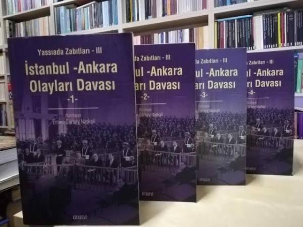 İstanbul-Ankara Olayları Davası (4 Cilt Takım)
