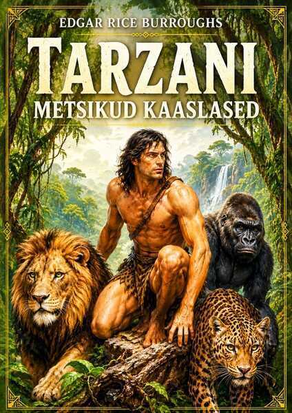 E-raamat: Tarzani metsikud kaaslased