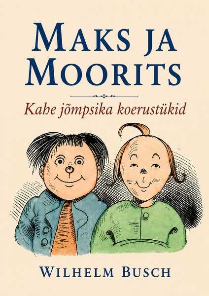E-raamat: Maks ja Moorits: Kahe jõmpsika koerustükid — Wilhelm Busch