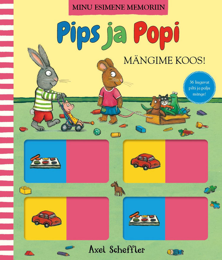 Pips ja Popi. Mängime koos! Minu esimene memoriin
