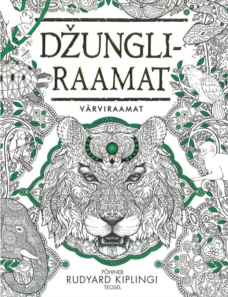 Džungliraamat. Värviraamat