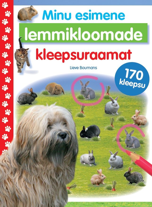 Minu Esimene Lemmikloomade Kleepsuraamat