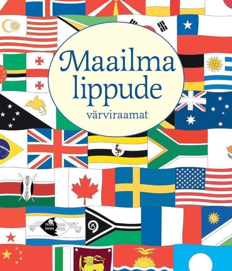 Maailma Lippude Värviraamat