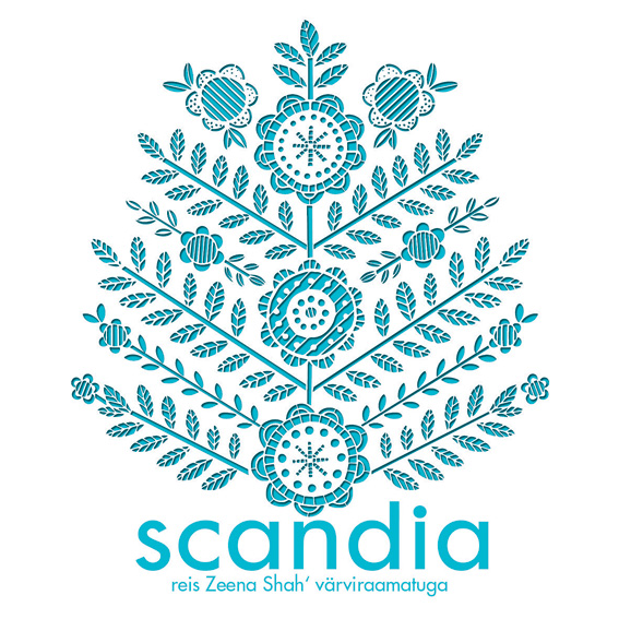 Scandia: Reis Zeena Shah‘ Värviraamatuga