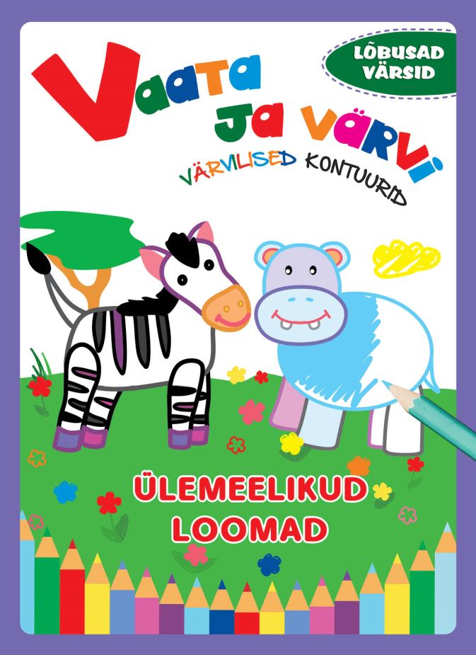 Ülemeelikud Loomad. Vaata Ja Värvi