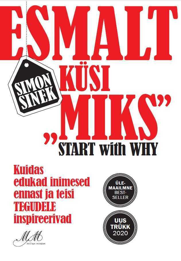 Esmalt Küsi "miks". Kuidas Edukad Inimesed Ennast Ja Teisi Tegudele Inspireerivad