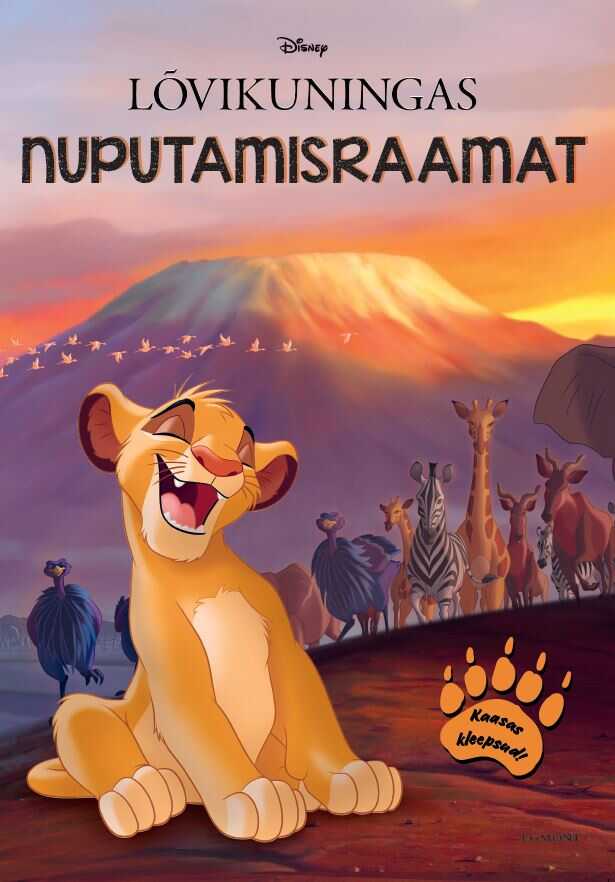 Lõvikuningas. Nuputamisraamat Kleepsudega