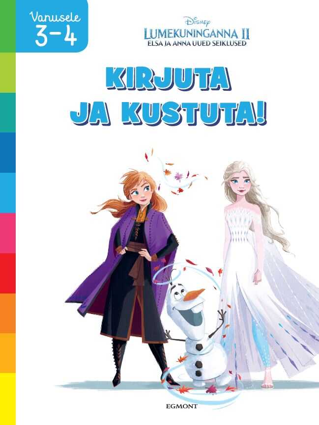 Lumekuninganna 2. Elsa Ja Anna Uued Seiklused. Kirjuta Ja Kustuta