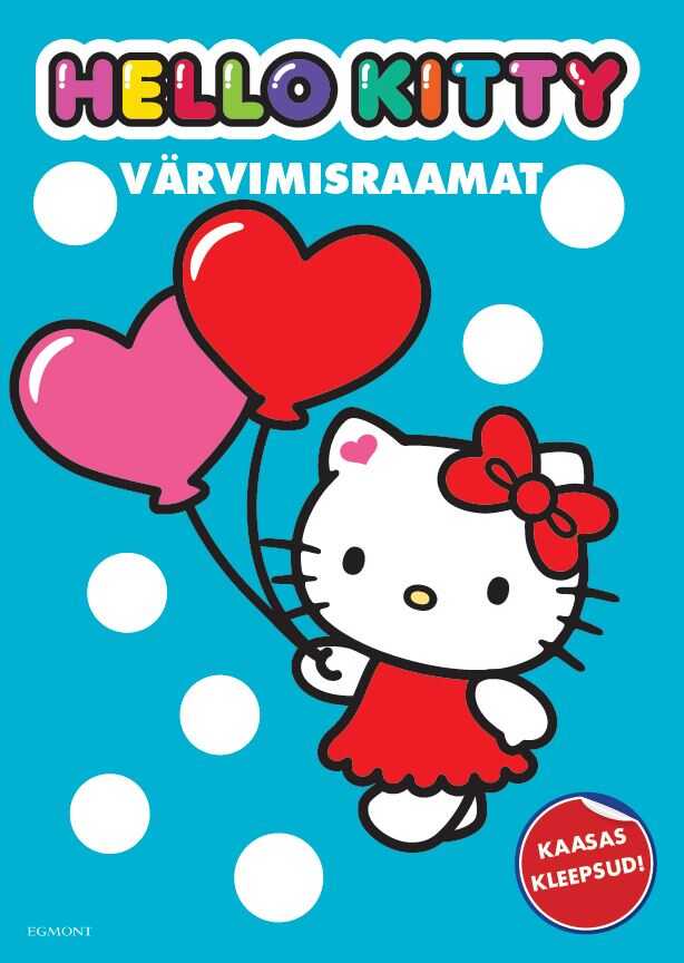 Hello Kitty Värvimisraamat