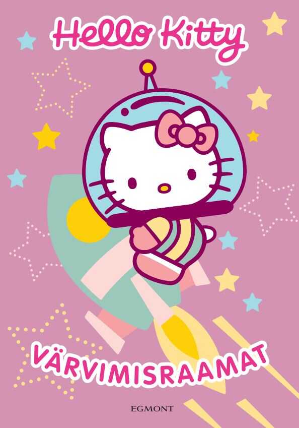 Hello Kitty. Värvimisraamat