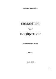 Ermənilər və Həqiqətlər 1