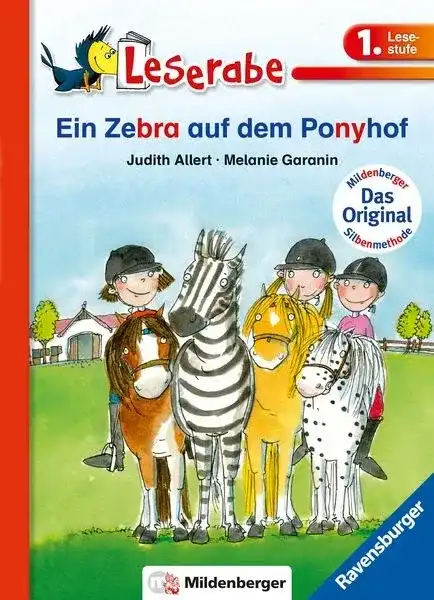 Ein Zebra auf dem Ponyhof