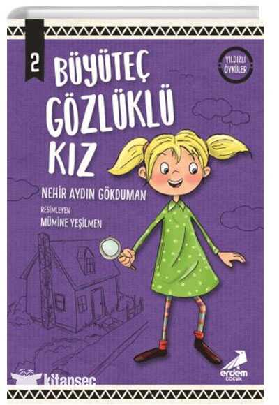 Büyüteç Gözlüklü Kız