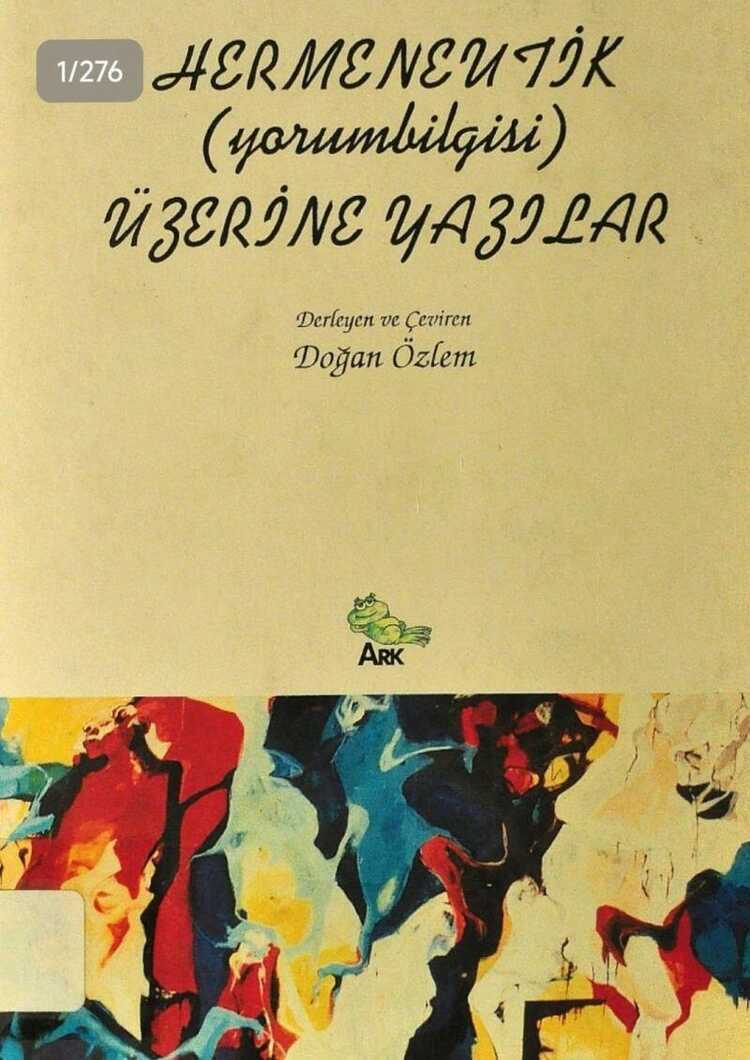 Hermeneutik Üzerine Yazılar