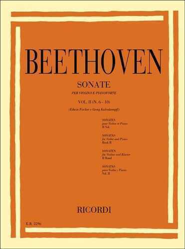 10 Sonate per Violino e Pianoforte vol. II: N.6-10